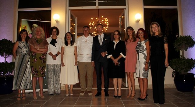 ambassador-christophe-piyat-and-spouse-with-guests