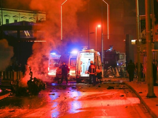 Site Of An Explosion In Central Turkey 10 Dec 2016