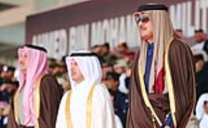 Emir of Qatar Attends Graduation Parade 2017