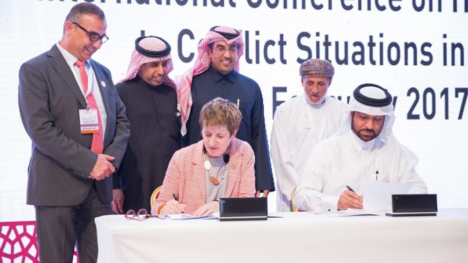 Arab Network and UNHCR Signs MOU Feb 2017