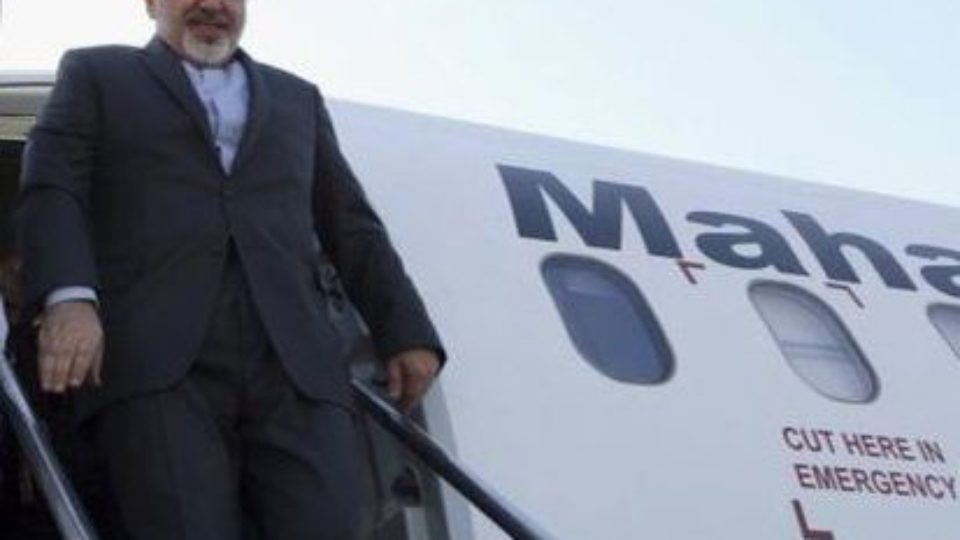 Zarif, Iran Foreign Minister arrives in islamabad to attend ECO FMs Meeting