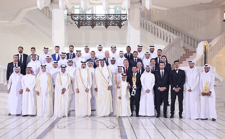 Emir of Qatar hosted lunch in honour of 2017 Emir Cup Championship