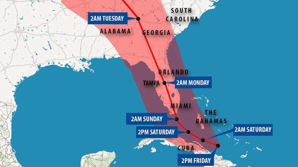 Get Out : Florida Residents Ordered to Evacuate, ‘Now Is The Time To Evacuate’