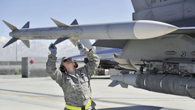 AIM 120C7 Air to Air missiles Source US Air Force