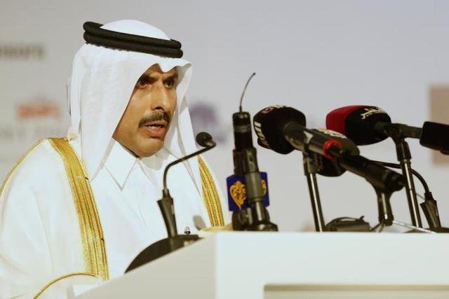 .Sheikh Abdullah bin Saud Al Thani, Governor of Qatar Central Bank Pic Reuters 2013 Doha