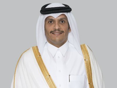 Sheikh Mohammed bin Abdulrahman AlThani Deputy Prime Minister and Foreign Minister of Qatar