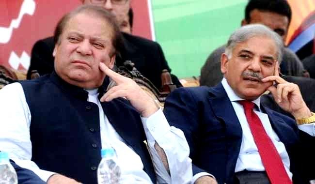 Shahbaz Sharif (Right) and Nawaz Sharif, three times elected Prime Minister of Pakistan