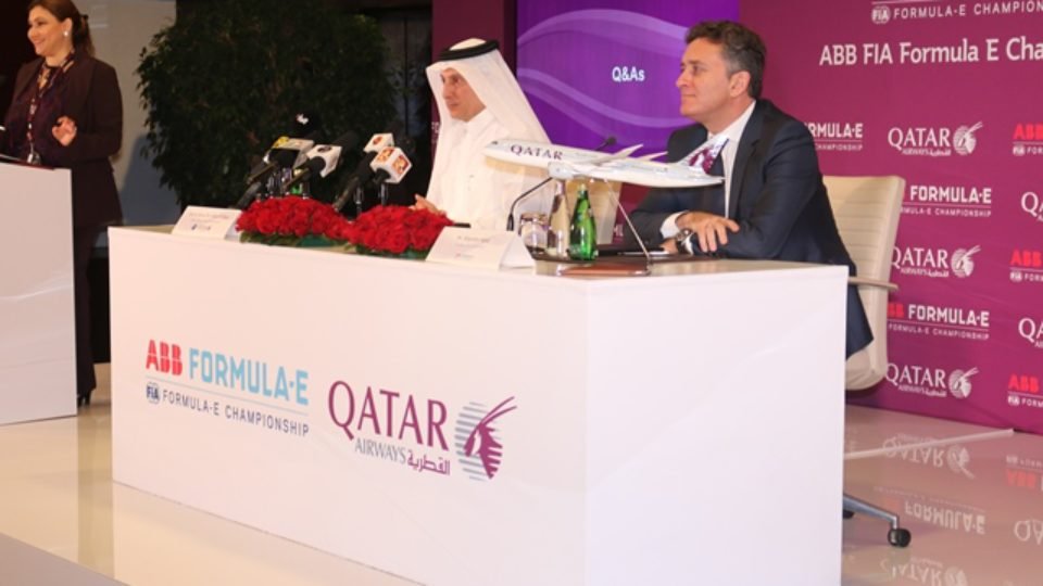 Qatar Airways Enhances to Title Sponsor of the Paris and New York City E-Prix