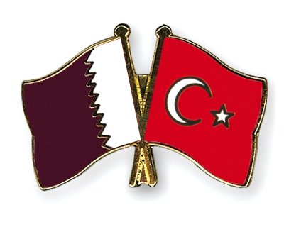 Qatar-Turkey Flags