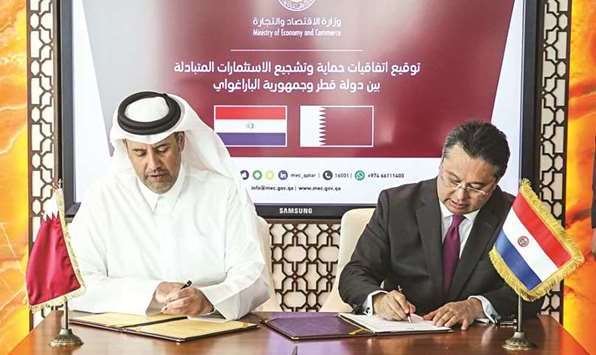 Paraguay-Qatar Signs Agreement on Protection of Investments