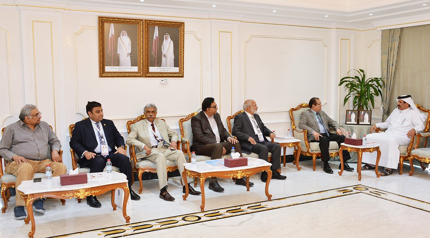 Doha : Pakistani Businessmen Delegation Meets QCC Vice Chairman