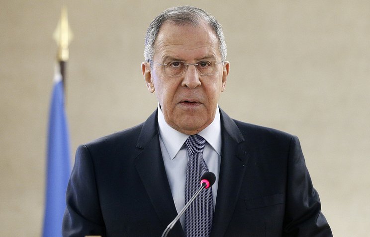 Sergey Lavrov Russian Forteign Minister Pic Tass