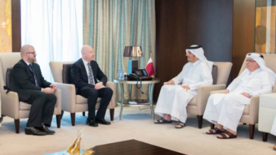 Spcvl Rep for Intl Negotiations meets Qatar Dy PM and FM