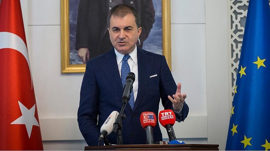 Turkey’s EU Affairs Minister Omer Celik Pic Anadolu News