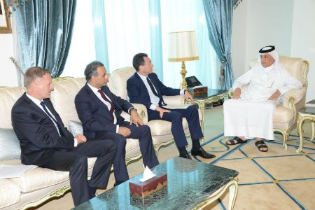 ambassadors of France, UK and Germany meets State Minister of Foreign Affairs