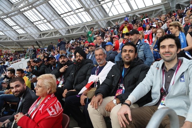 Bhulinder Singh, from India, was attending 2018 FIFA World Cup Russia