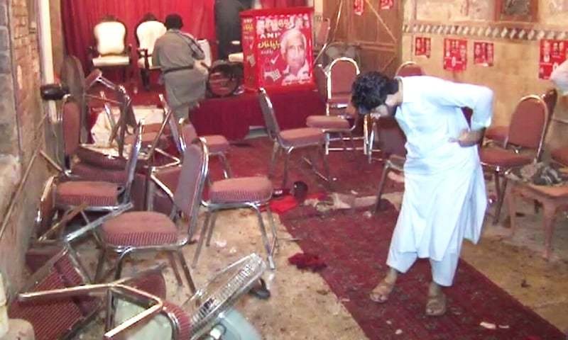 Pakistan: Political Leader Among 12 Killed, Over 30 Injured In Suicidal Attack in Election Corner Meeting