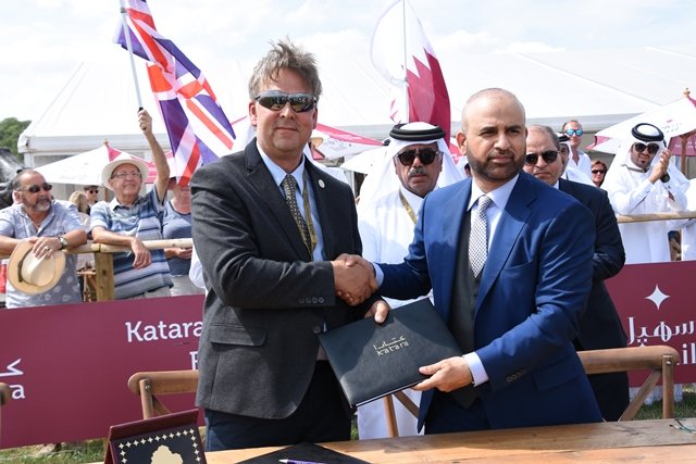Katara Inks a Twinning Agreement Between S’hail and “The Game Fair” Exhibition
