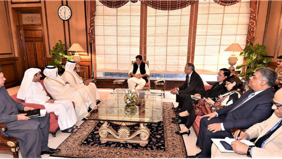 Qatar Petroleum CEO Hold Cooperation Talks in Islamabad With Prime Minister Khan