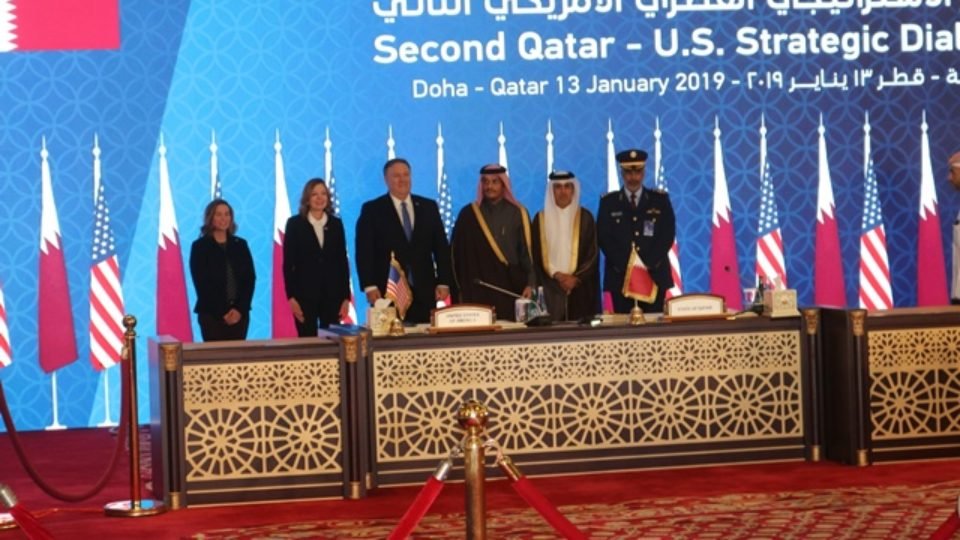 Pompeo Led US Delegation at Second Qatar-US Strategic Dialogue, MOUs Signed Between Qatar & US