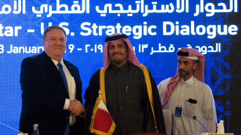 Pompeo Led US Delegation at Second Qatar-US Strategic Dialogue, MOUs Signed Between Qatar & US