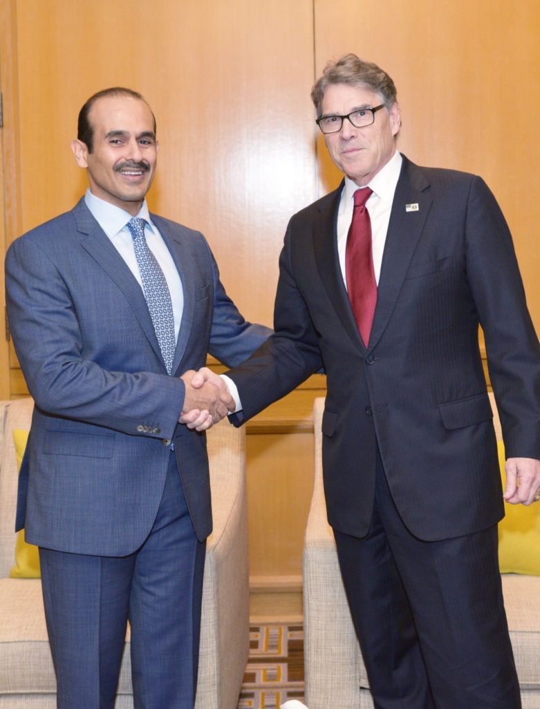AlKaabi meets US Secretary Energy Perry