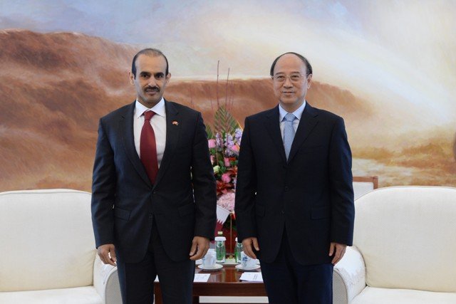 Al-Kaabi Holds Energy Cooperation Talks in Beijing with Chinese Industry Executives