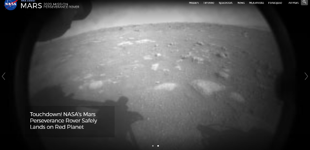 History Making : NASA Lands At Mars – 293 m Miles Above In Space