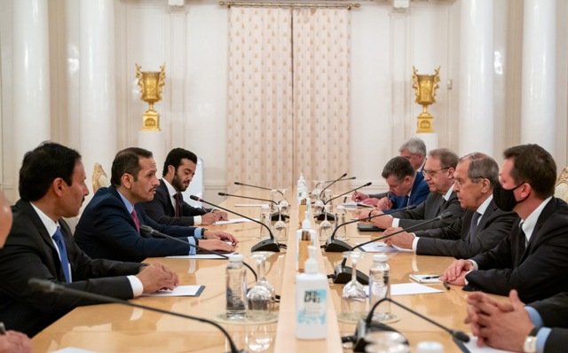 Qatar and Russia Agree that Humanitarian Aid to Afghanistan Be Independent of Political Developments