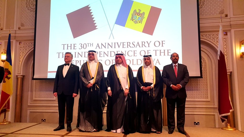 Qatar : Moldovans Mark 30th Independence Day