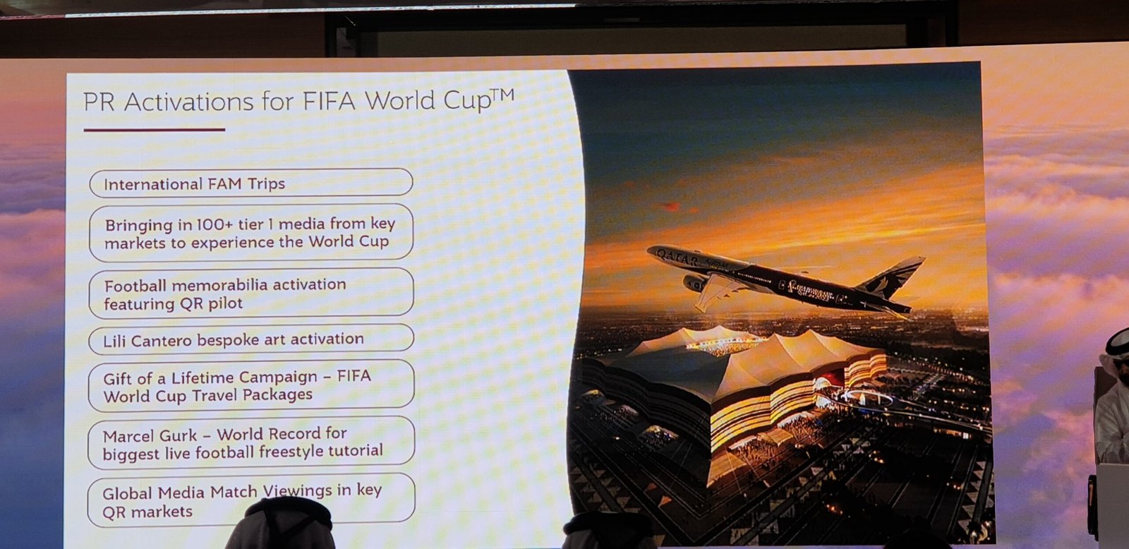 Qatar Airways and Qatar Tourism Reveal the Thrilling Entertainment Projects  Taking Place During the FIFA World Cup Qatar 2022TM