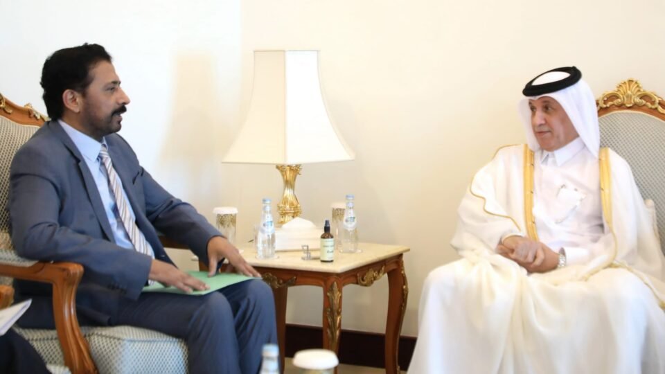 Qatar: Pakistani Envoy Presents Credentials