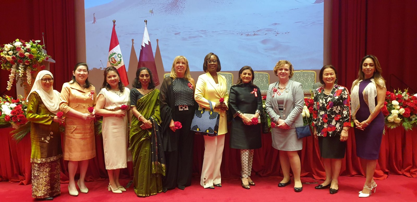 Qatar : Peru Embassy Celebrates 202nd Independence Day