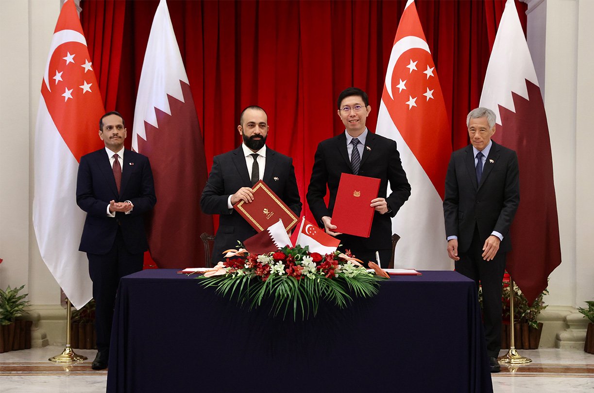 8th Qatar-Singapore HLJC Meeting Concludes; 5 MoUs Signed