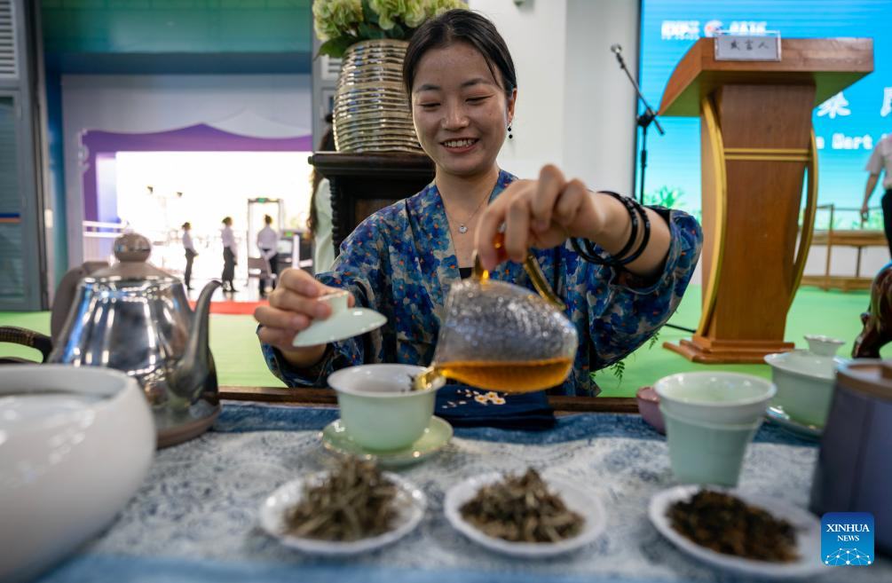 1st South Asia Tea Festival Kicks off During 7th China-South Asia Expo
