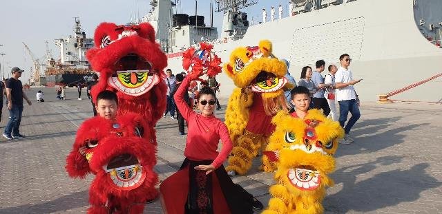 Qatar: Chinese Warship Fleet Docked At Hamad Port