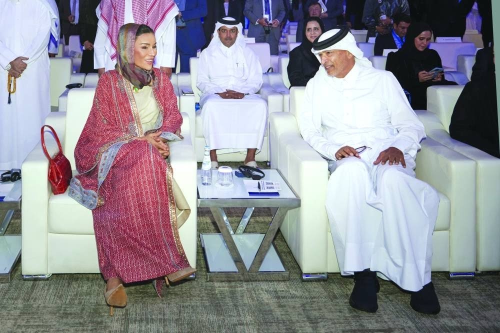 Qatar: HH Sheikha Moza Graces Launch of HBKU’s GlSR