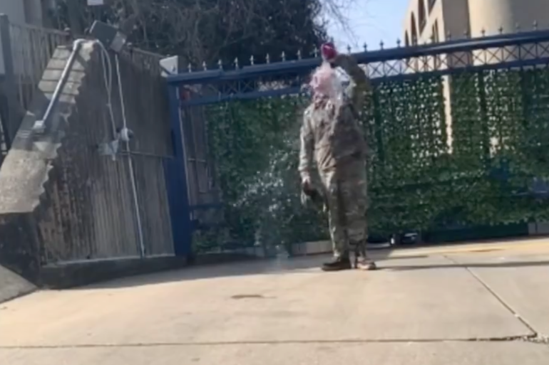 Protest over Gaza: 25 Year Old US Air Force Member Sets Himself On Fire Outside Israeli Embassy in Washington