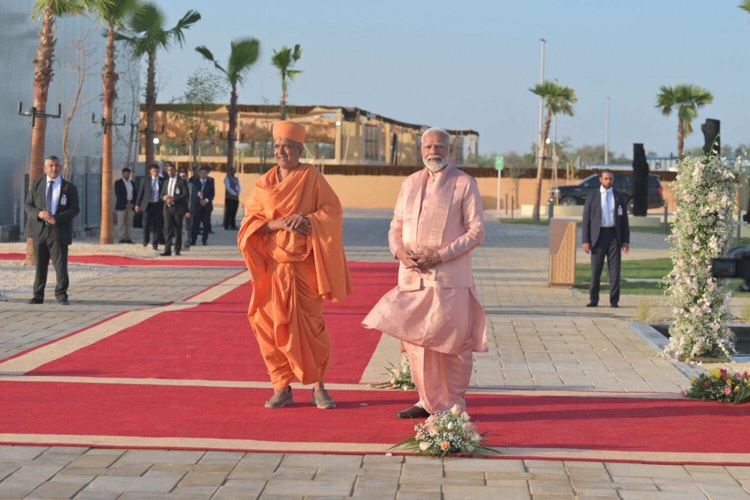 UAE: Indian PM Modi Unveils Hindu Temple in Abu Dhabi, First in Middle East; Eight Agreements Signed