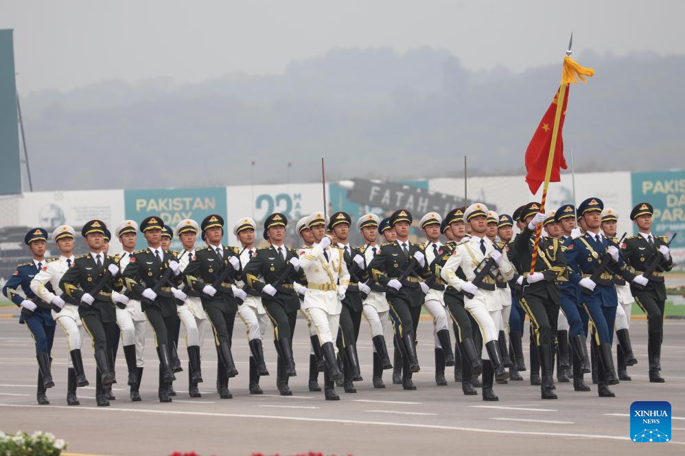 Chinese and Azerbaijan Units Participated in Pakistan Day Parade; Saudi Defense Minister Graced As Chief Guest