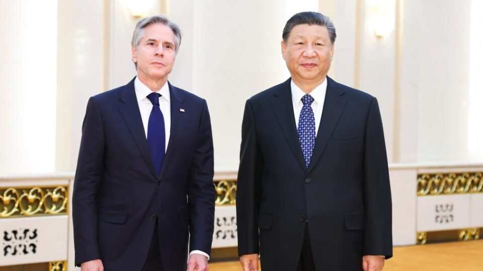 Chinese President Xi Meets U.S. Secretary of State; Xi Hopes US To View Chinese Dev. Positive