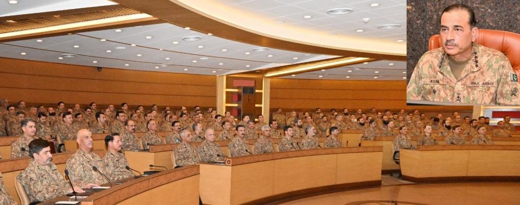 Gen Syed Asim Munir presides 83rd Formation Commanders Conference May 2024 Pic ISPR