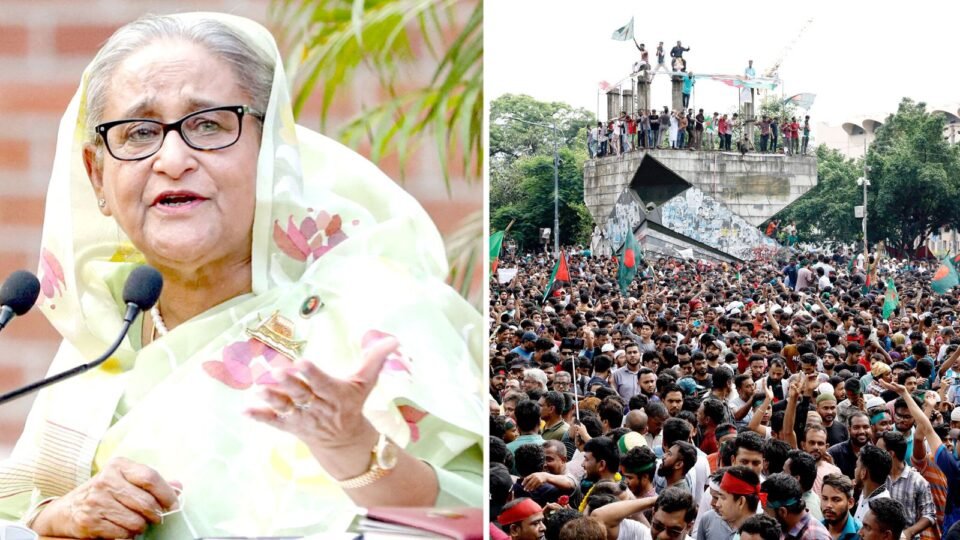 Army Takes Over in Bangladesh; PM Hasina Resigns and Flee; Protesters Smashed Statue of ‘Father of Nation’